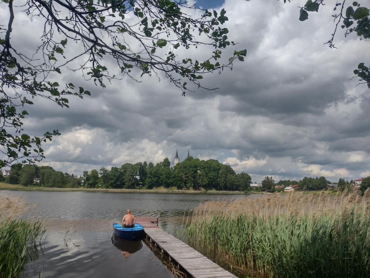 Willa Puńsk z basenem nad jeziorem Zewnętrze zdjęcie